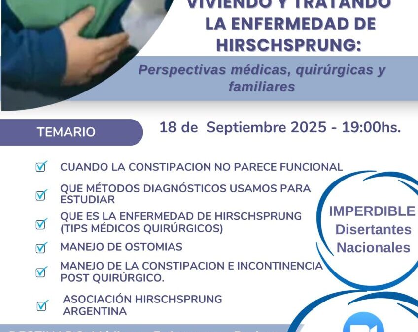Viviendo y Tratando la Enfermedad de Hirschsprung